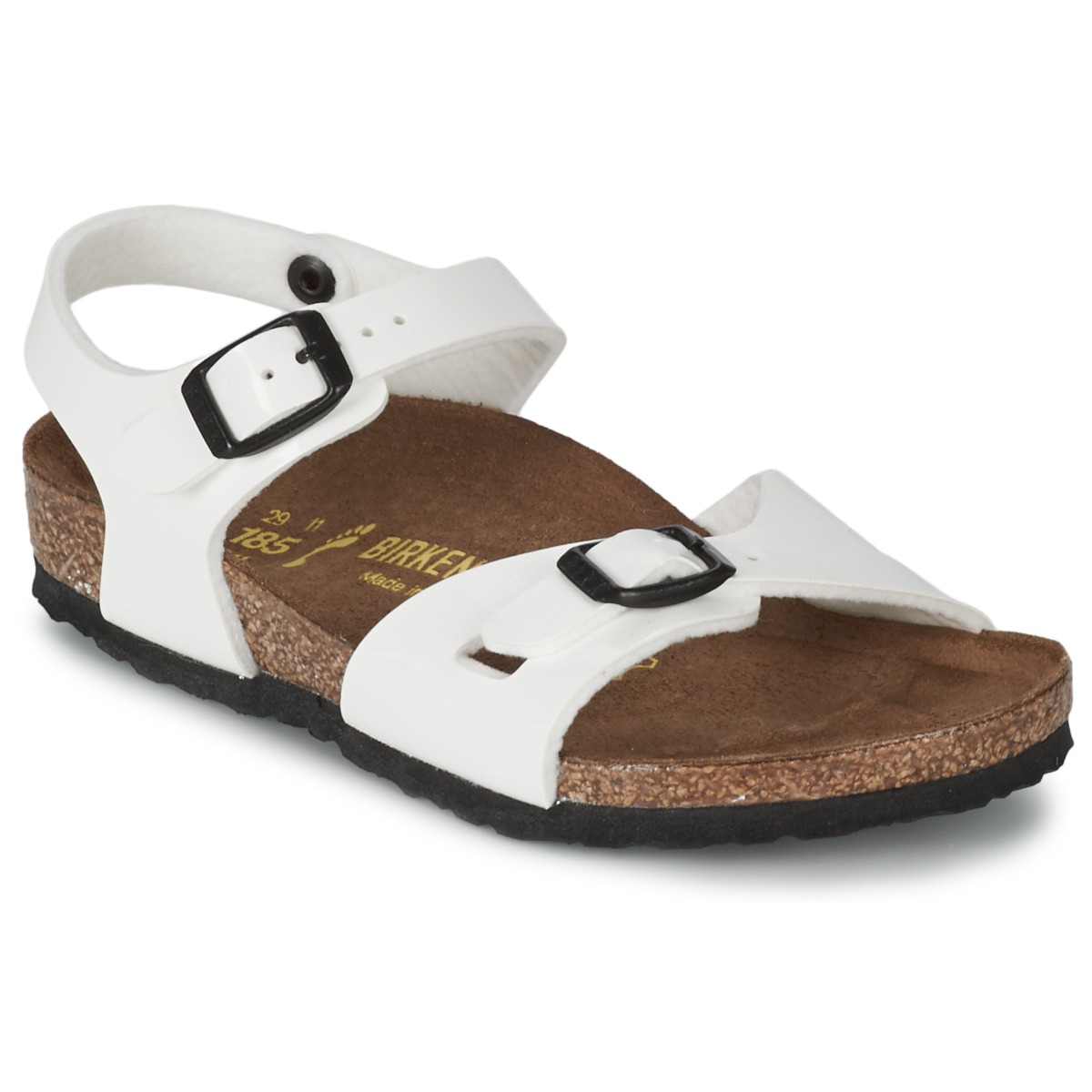 Sandals Birkenstock RIO White  PATENT - Shoes Child 47,20 â‚¬