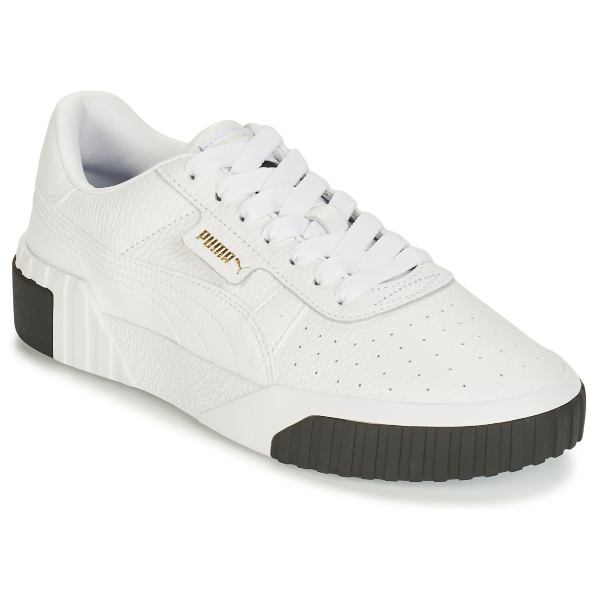 Puma CALI White / Black - Fast delivery | Spartoo Europe ! - Shoes Low top  trainers Women 90,00 €