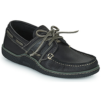 Shoes Men Boat shoes TBS GLOBEK Black