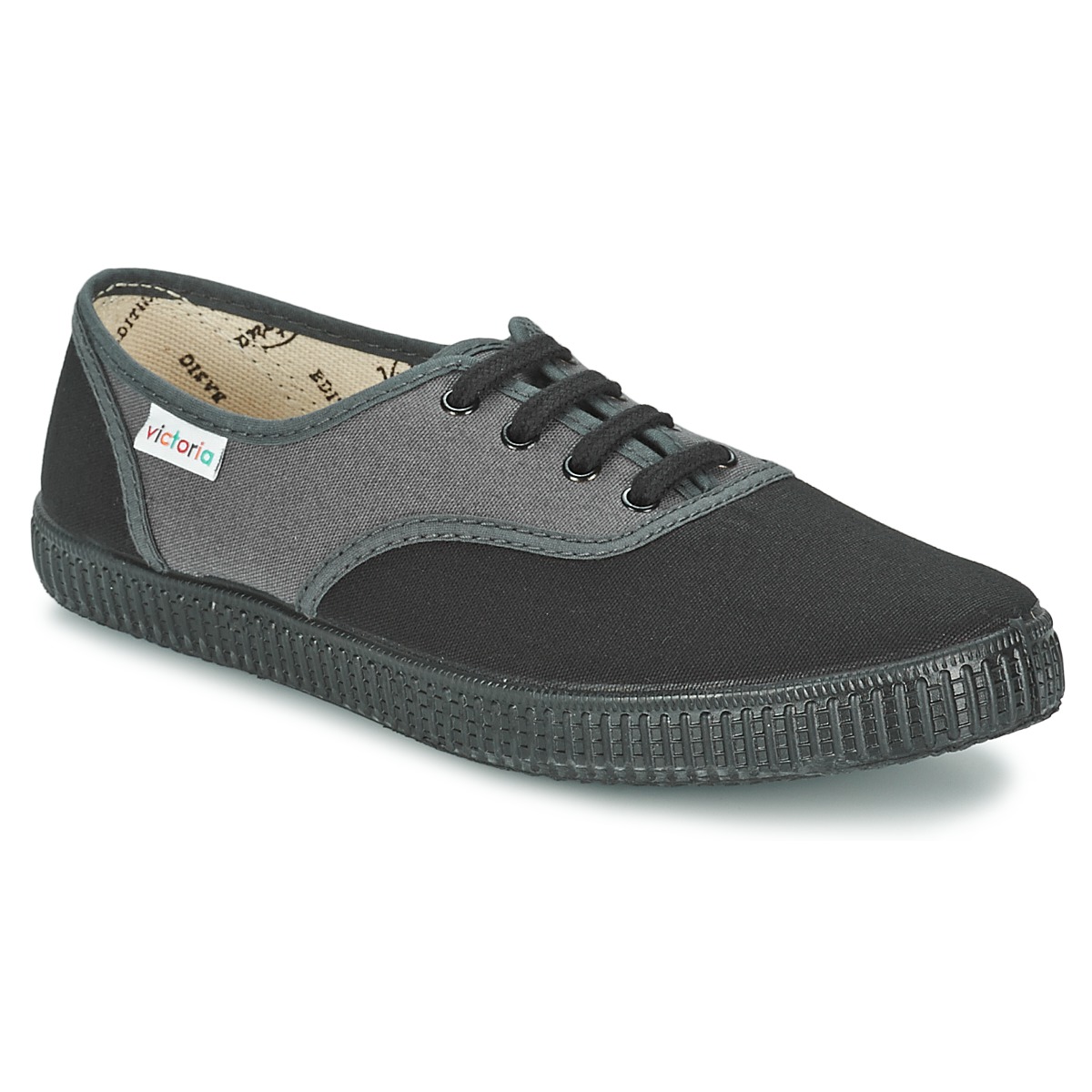 Shoes Low top trainers Victoria INGLESA BICOLOR Anthracite
