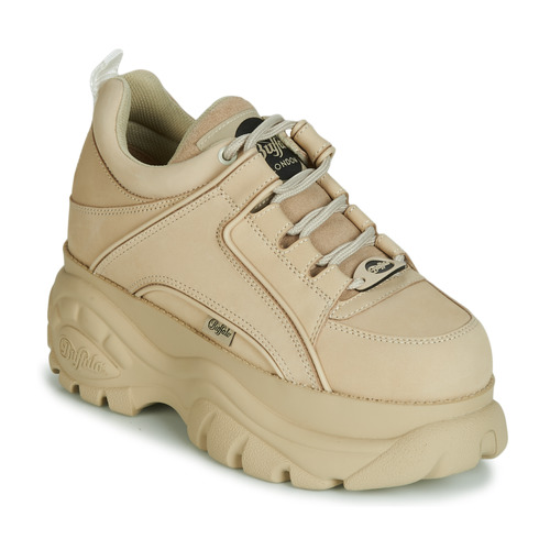 belasting Ru vlot Buffalo 1533046 Beige - Fast delivery | Spartoo Europe ! - Shoes Low top  trainers Women 220,00 €