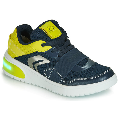 J XLED BOY Blue / Yellow / Led - delivery Spartoo Europe ! - Shoes Low top Child 78,40 €