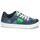 Shoes Boy Low top trainers Geox J KILWI BOY Blue / Green