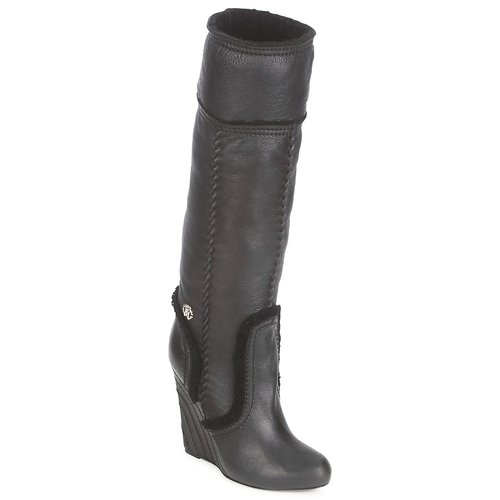 Shoes Women Boots Roberto Cavalli QDS598-PJ007 Black