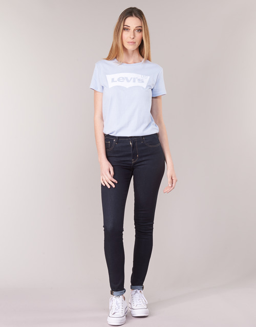Levi's 721 HIGH RISE SKINNY Blue - Fast delivery | Spartoo Europe ! -  Clothing Skinny jeans Women 96,80 €