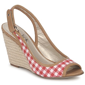 Shoes Women Sandals StylistClick INES Jude / Natural / Red