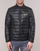 Clothing Men Duffel coats Emporio Armani EA7 TRAIN CORE ID DOWN LT Black / Gold