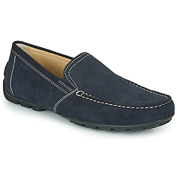Shoes Men Loafers Geox MONET Blue