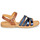 Shoes Girl Sandals Citrouille et Compagnie JOLICOTE Marine / Camel