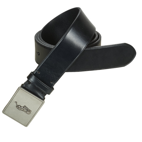Accessorie Men Belts Polo Ralph Lauren PP PLAQUE Black / Plaque