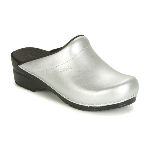 Shoes Women Clogs Sanita SONJA Silver