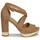 Shoes Women Sandals MICHAEL Michael Kors VALERIE PLATFORM Camel