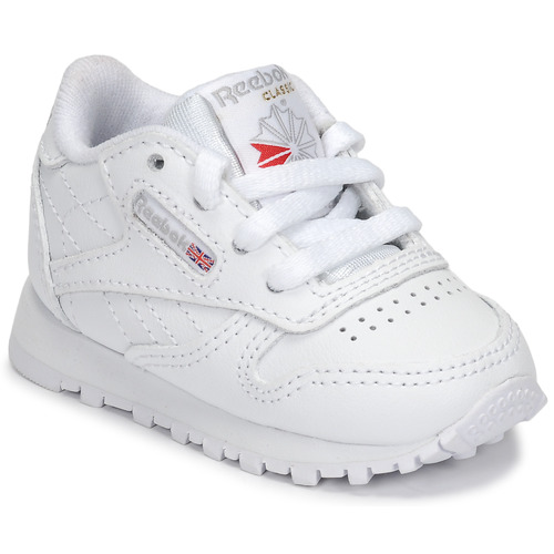 Reebok Classic CLASSIC LEATHER White - Fast delivery | Spartoo Europe ! -  Shoes Low top trainers Child 39,95 €