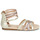 Shoes Girl Sandals Bullboxer AED009 Gold / Pink