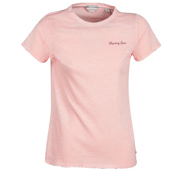 Clothing Women short-sleeved t-shirts Maison Scotch SS T-SHIRT Pink