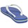 Shoes Flip flops Havaianas BRASIL LOGO White / Marine