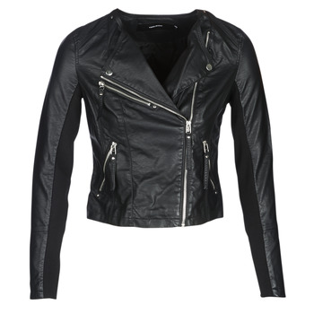 material Women Leather jackets / Imitation leather Vero Moda VMRIA FAV Black
