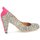 Shoes Women Court shoes Maloles CHRISTIA Black / White / Pink