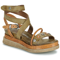 Airstep / A.S.98 LAGOS Kaki - Fast delivery Europe ! - Shoes Sandals Women