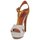 Shoes Women Sandals Missoni TM30 Gold / Silver