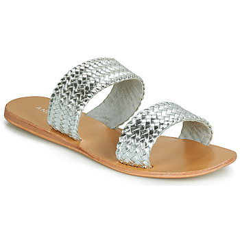 Shoes Women Mules André CHUPA Silver