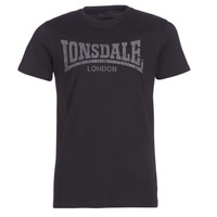 material Men short-sleeved t-shirts Lonsdale LOGO KAI Black