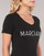 Clothing Women short-sleeved t-shirts Marciano LOGO PATCH CRYSTAL Black