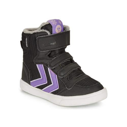 Hummel POLY BOOT MID JR Black - Fast | Spartoo Europe ! - Shoes High top trainers Child 68,00 €