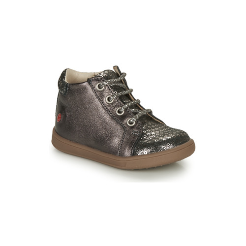 Shoes Girl High top trainers GBB FAMIA Grey / Silver