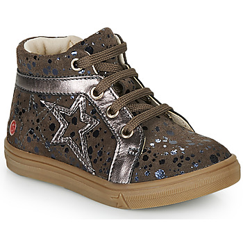 Shoes Girl High top trainers GBB NAVETTE Taupe