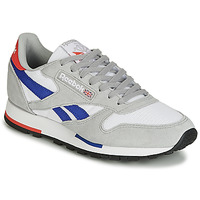 Shoes Low top trainers Reebok Classic CL LEATHER MU Grey / Blue