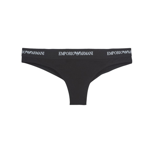 Emporio Armani CC317-163337-07320 Black - Fast delivery | Spartoo Europe !  - Underwear Knickers/panties Women 38,40 €