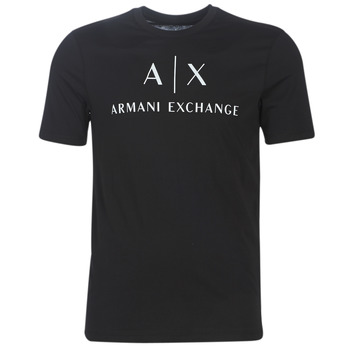 material Men short-sleeved t-shirts Armani Exchange 8NZTCJ-Z8H4Z-1200 Black