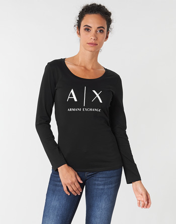 material Women Long sleeved shirts Armani Exchange 8NYTDG-YJ16Z-1200 Black