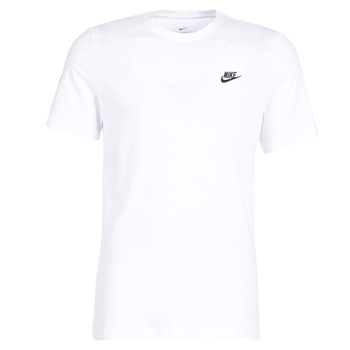 material Men short-sleeved t-shirts Nike NIKE SPORTSWEARS CLUB White