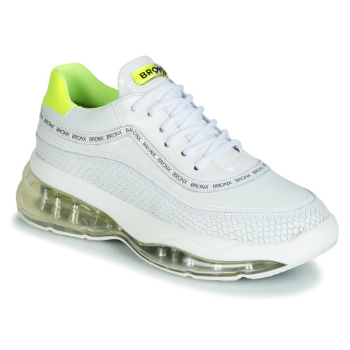 wildernis opslaan monster Bronx BUBBLY White / Yellow - Fast delivery | Spartoo Europe ! - Shoes Low  top trainers Women 149,60 €