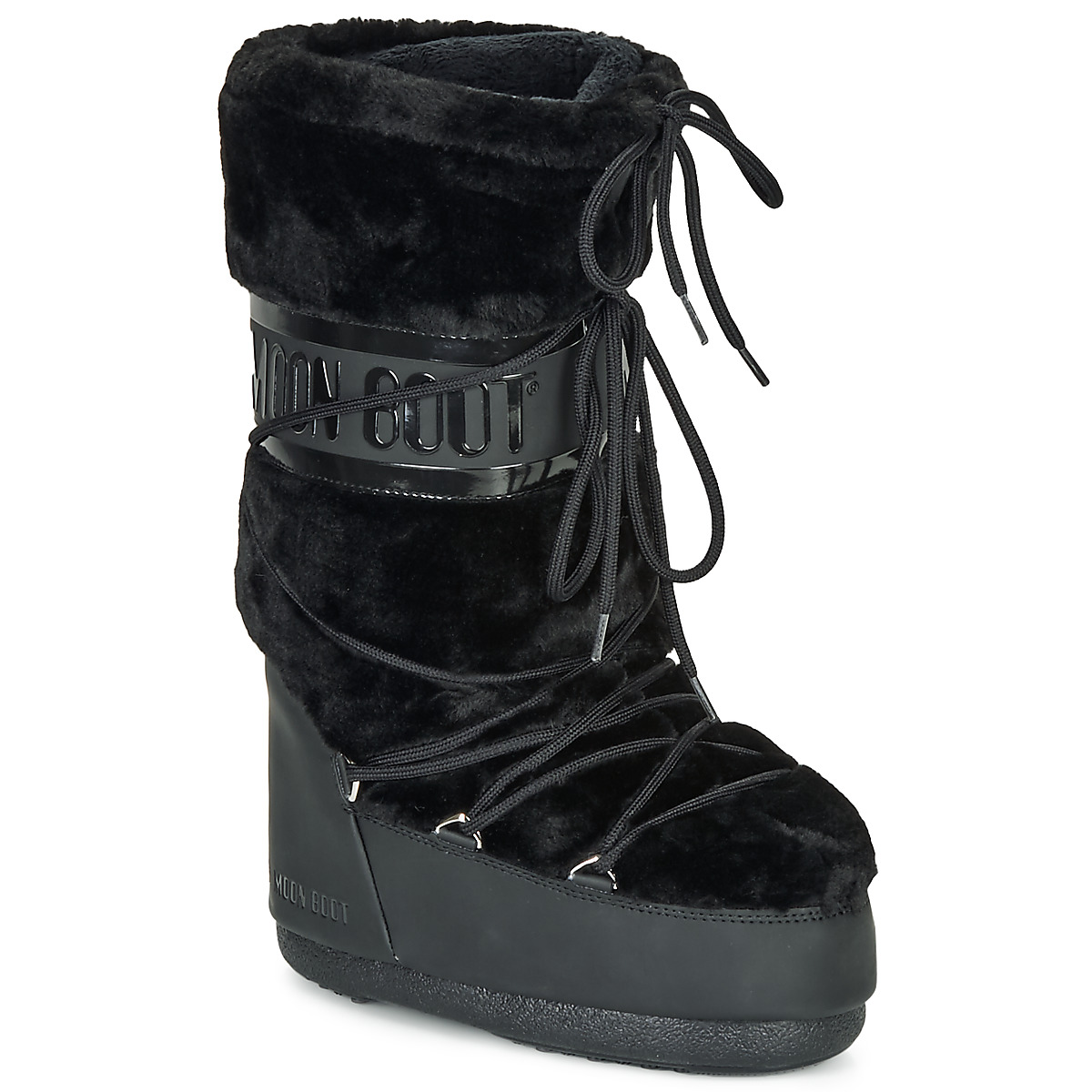 moschino fur moon boots