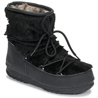 Shoes Women Snow boots Moon Boot MOON BOOT MONACO LOW FUR WP Black