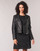 Clothing Women Leather jackets / Imitation leather Ikks BM48145-02 Black