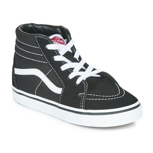 Vans TD SK8-HI Black / White - Fast delivery | Spartoo Europe ! - Shoes  High top trainers Child 50,00 €