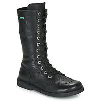 Shoes Women Boots Kickers MEETKIKNEW Black