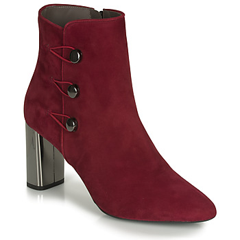 Shoes Women Ankle boots Perlato 11312-CAM-ROUGE Red