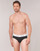 Underwear Men Underpants / Brief Calvin Klein Jeans COTTON STRECH HIP BREIF X 3 Black / White / Grey / Mottled