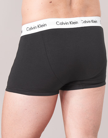 Calvin Klein Jeans COTTON STRECH LOW RISE TRUNK X 3 Black