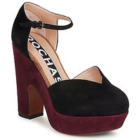 Shoes Women Court shoes Rochas SUEKID Black / Bordeaux