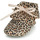 Shoes Girl Slippers Citrouille et Compagnie LILIFI Camel / Leopard
