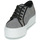 Shoes Women Low top trainers Yurban SUPERTELA Black / White
