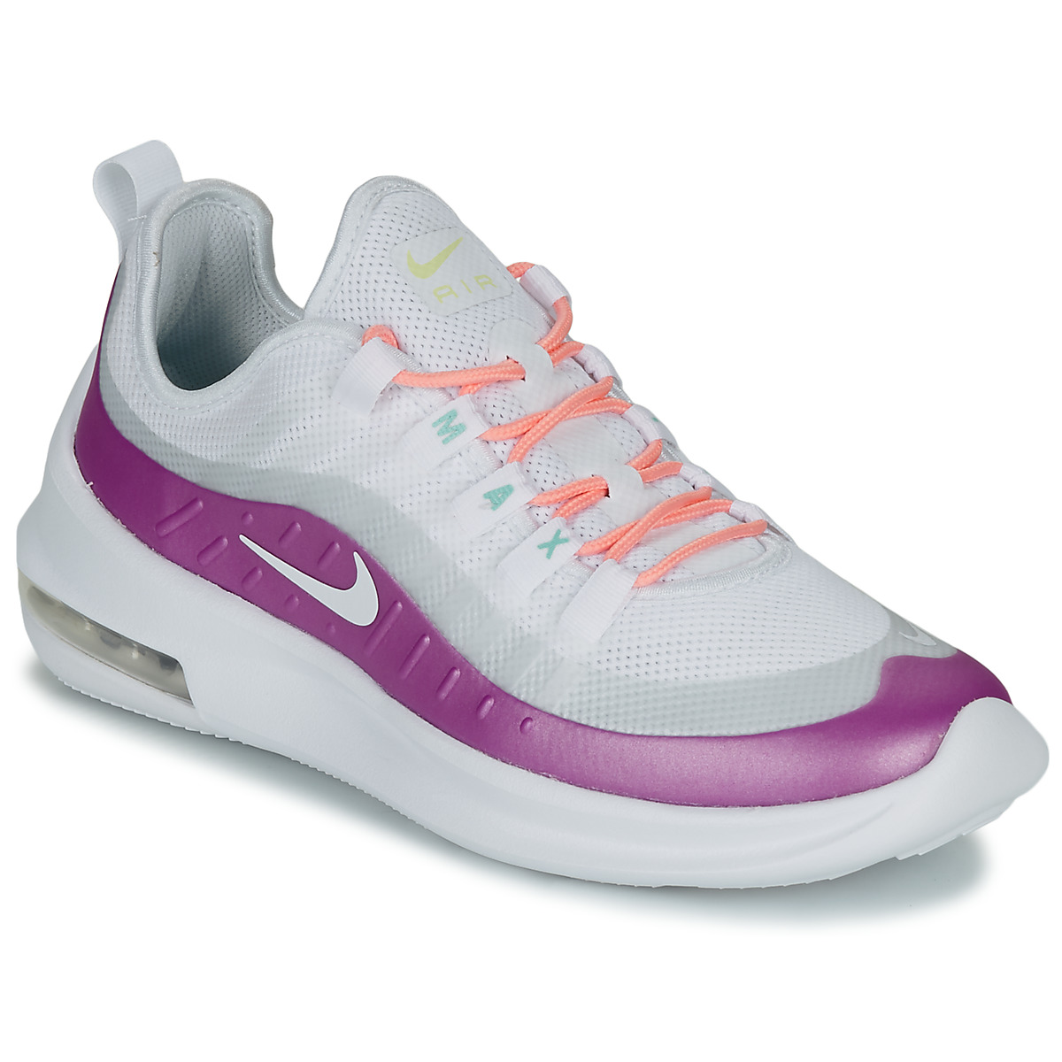 Nike AIR MAX AXIS W White / Violet - Fast delivery | Spartoo Europe ! -  Shoes Low top trainers Women 88,00 €