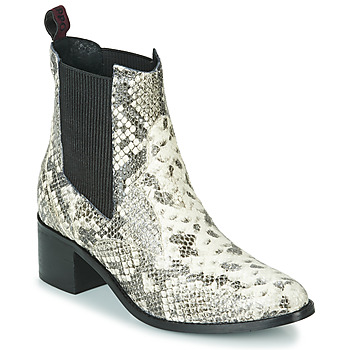 Shoes Women Ankle boots Gioseppo MIKKELI Black / White