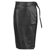 material Women Skirts Replay W9310-000-83468-098 Black